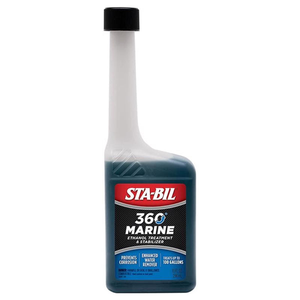STA-BIL 360 Marine Ethanol Treatment and Fuel Stabilizer - Prevents Corrosion - Helps Clean Fuel System For Improved In-Season Performance - Treats Up To 100 Gallons, 10 fl. oz. (22241) 269-22241