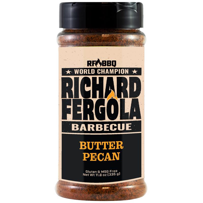 Fergolicious BBQ 11.8 Oz. Smokeshow Butter Pecan Rub - 1 Each