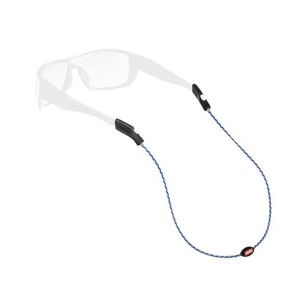 Chums Upcycled Cotton Heather Adjustable Eyewear Retainer, Sky 1242502