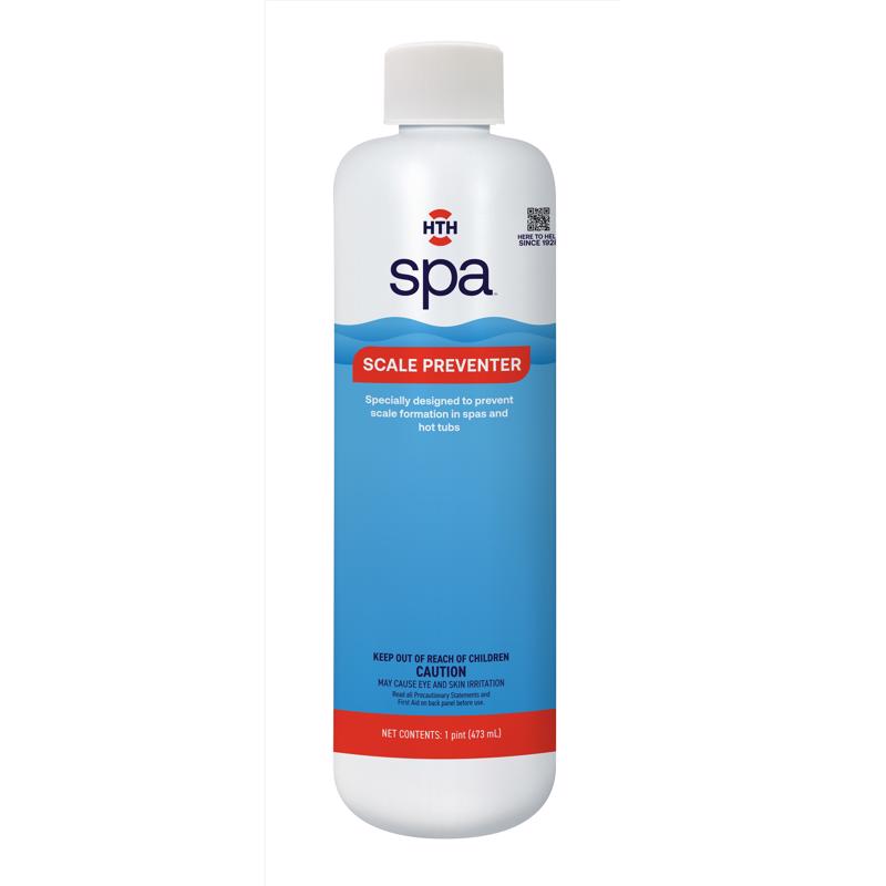 HTH Spa 86245 Scale Preventer for Spas & Hot Tubs, 16oz
