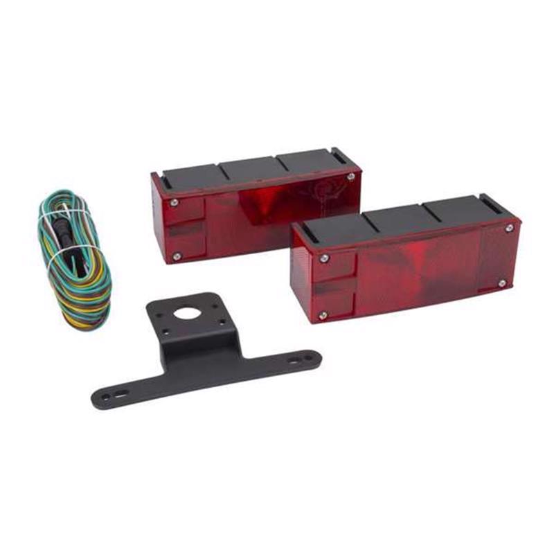 TOWSMART 80 in. Over and Under Submersible Universal Low Profile Trailer Light Kit