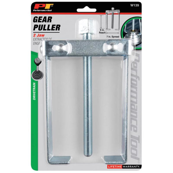 Performance Tool W139 2-Jaw Gear Puller, 6-Inch Reach, 7-Inch Spread