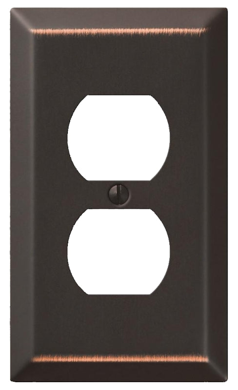 AmerTac 163Ddb Wallplt Century 1D Steel Aged Bronze