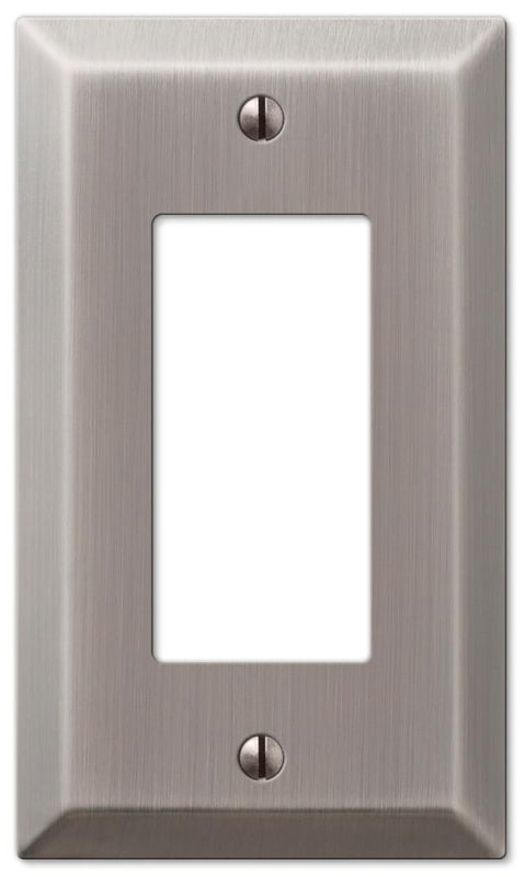 Wallplt Antq Nickel 1r