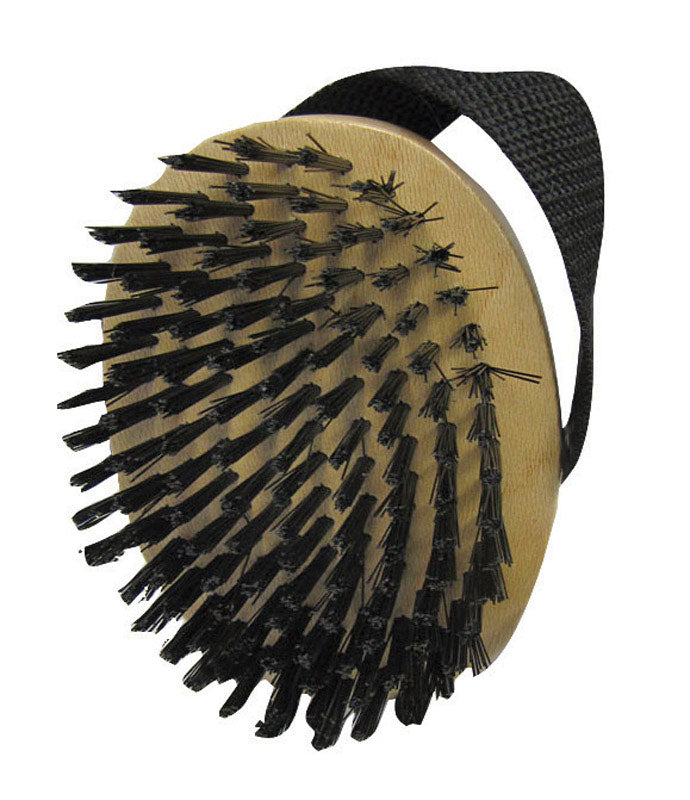 Aloe Care For Dog Black/Yellow Glossing Brush 1 1 pk