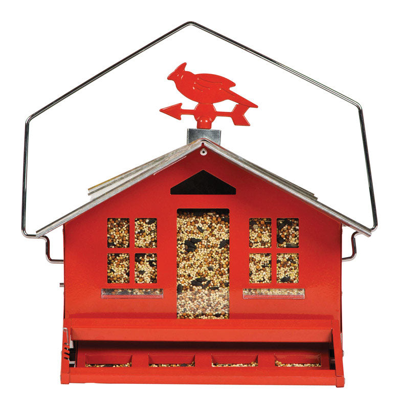 Perky-Pet Wild Bird 8 lb. Metal Bird Feeder 1 ports