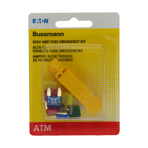 Bussmann (BP/ATM-AH8-RPP) High Ampere ATM Emergency Fuse Kit, 1 Count (Pack of 8)