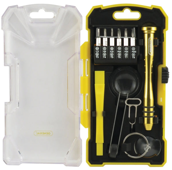 General Tools 660 iPhone Repair Kit for Smart Phones, Tablets & Other Electronic Devices, 17 piece set