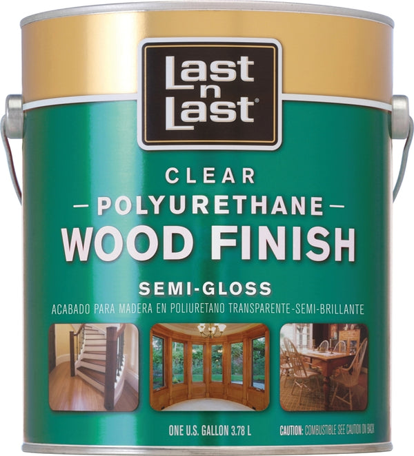 Absolute Coatings Polyurethane Wood Finish, 350 VOC, Semi-Gloss, 1-Gallon 53531