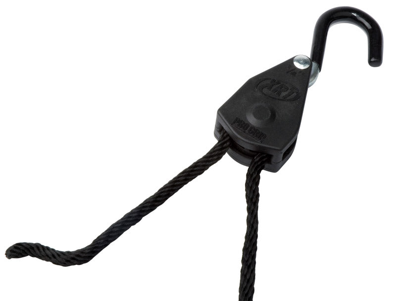 PROGRIP 402400 XRT Rope Lock Tie Down w/Pushbutton Release for Cargo Transport and Control: 8' x 1/4'' (Pack of 1)
