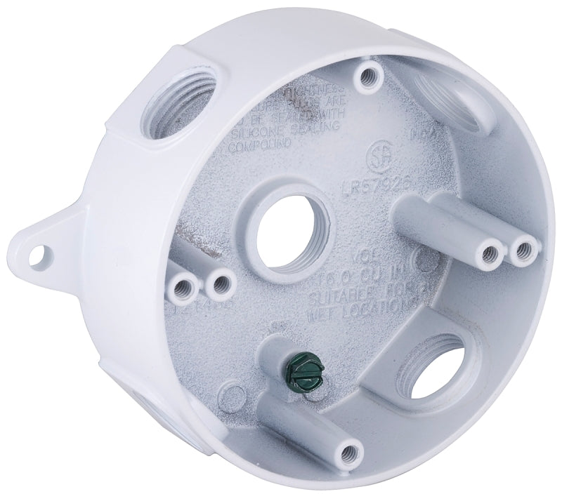 WEATHRPROOF BOX RND 1/2"