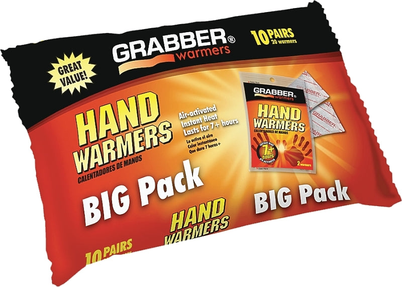Grabber Hand Warmers 7 Plus Hr 10 Pair