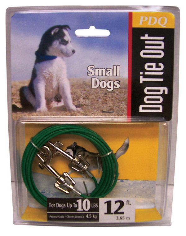 Boss Pet Products Q2212-000-99 Puppy Tie Out Cable 12'