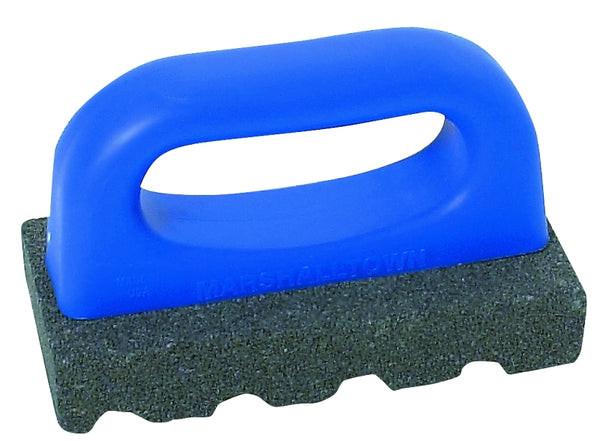 MARSHALLTOWN Rub Bricks, 203 Millimeter Length, 89 Millimeter Width, 20 Grit, Fluted w/Handle Brick Style, 38 Millimeter Thickness, Made In The USA, 841
