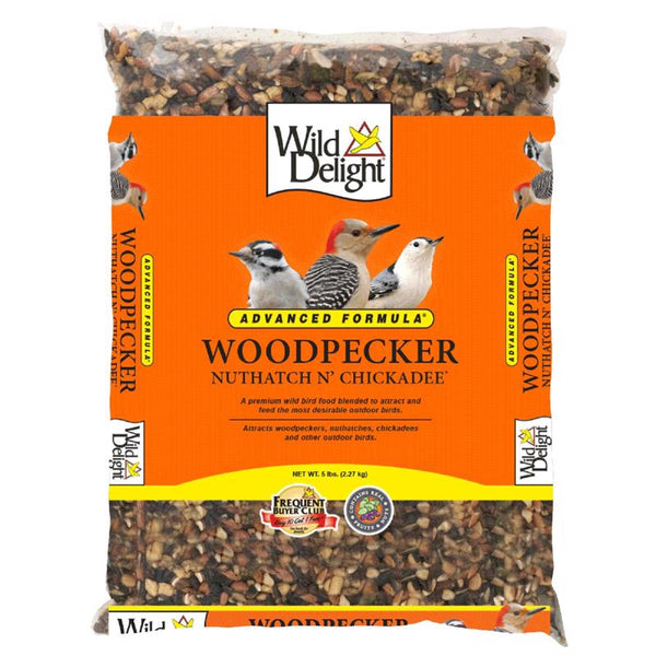 Wild Delight Woodpecker, Nuthatch N' Chickadee Food, 5 lb 364050