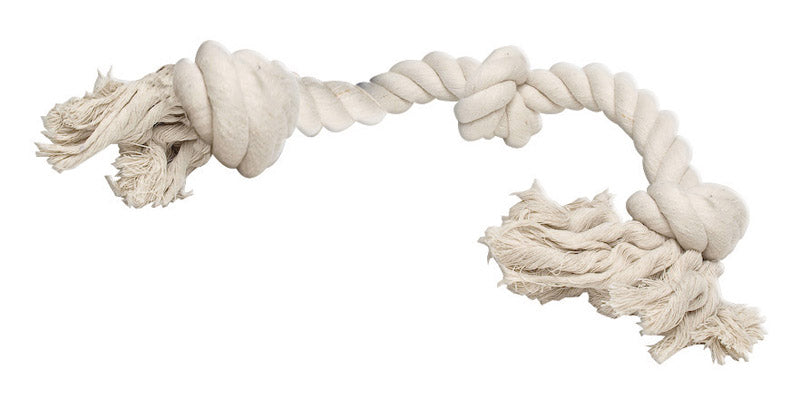 Diggers White Rope Bone Cotton Rope Dog Tug Toy Extra Large