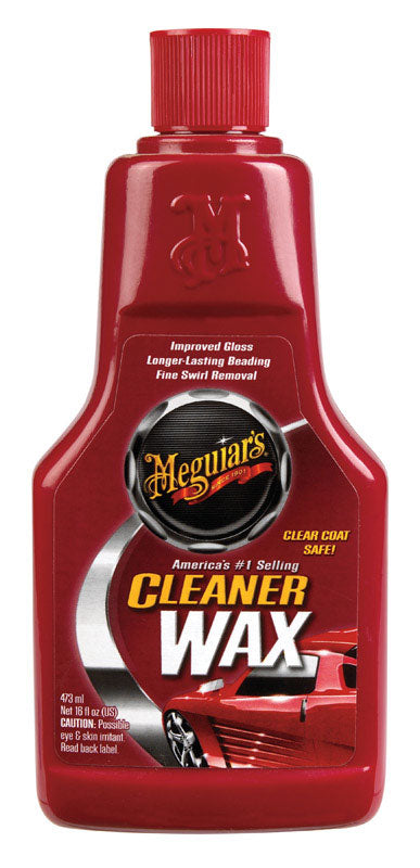 Meguiar's A1216 Cleaner Wax – 16 Oz Bottle