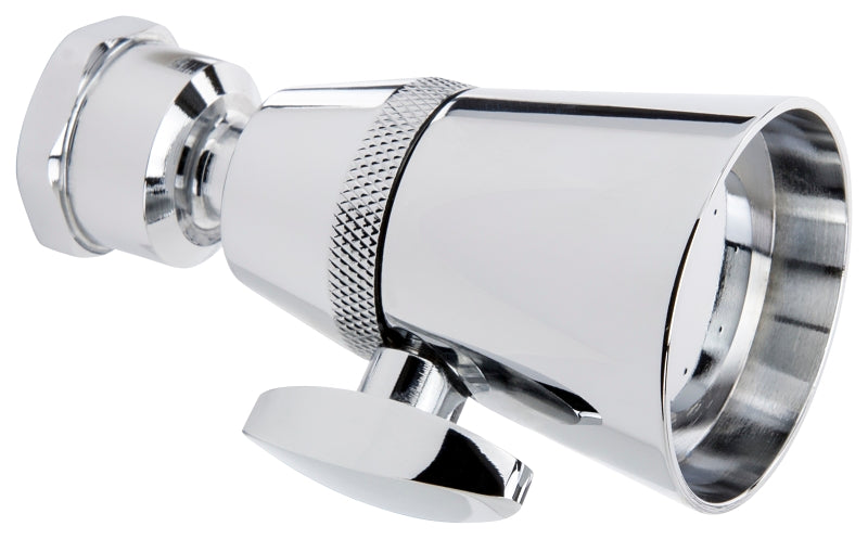 Plumb Pak K705CP Stylewise Shower Head With Adjustable Spray, Polished Chrome Finish