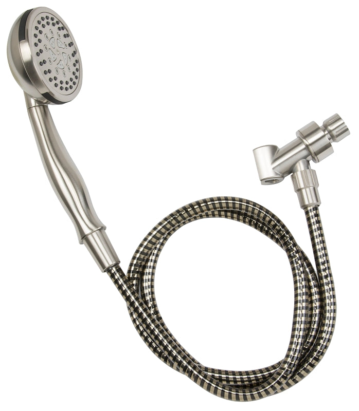 Plumb Pak K745BN Stylewise 5 Function Handheld Shower Kit, Brushed Nickel