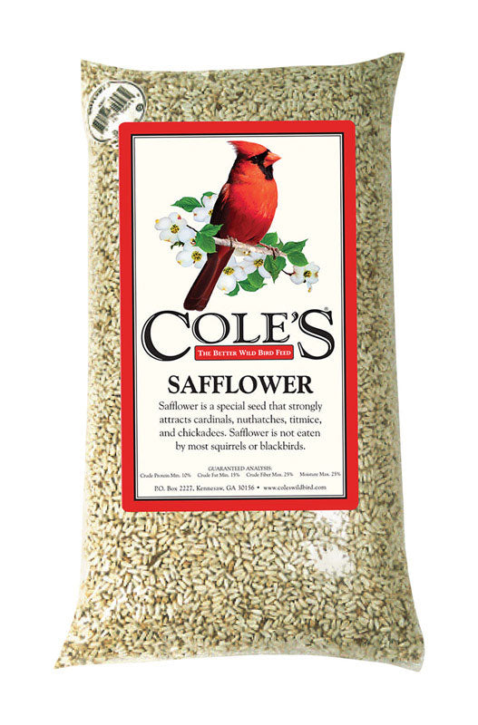 Cole's SA05 Safflower Bird Seed, 5-Pound