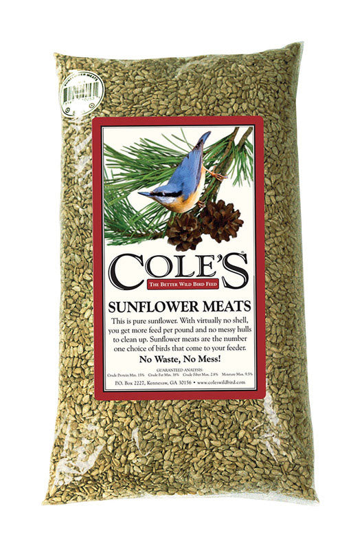 Cole's SM05 Sunflower Meat Bird Seed, 5-Pound