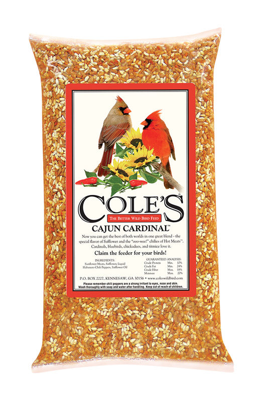 Cole's CB10 Cajun Cardinal Blend Bird Seed, 10-Pound