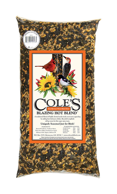 Cole's BH10 Blazing Hot Blend Bird Seed, 10-Pound