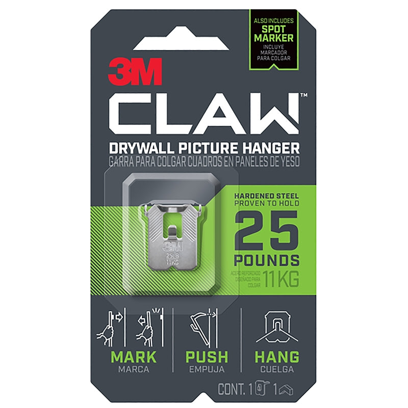 Claw 3PH25M-1ES 3M 25LB Hanger - Quantity 1