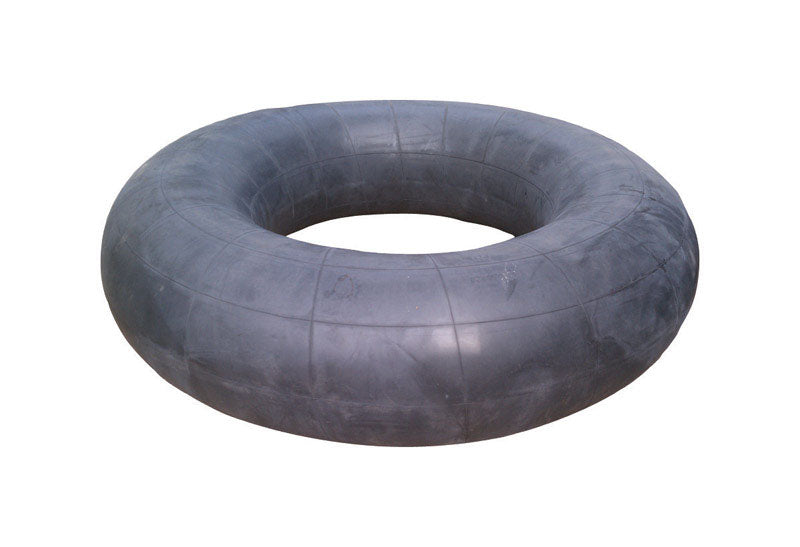 Water Sports Rubber Inflatable Black Floating Tube 7.5 in. H x 31 in. W x 31 in. L