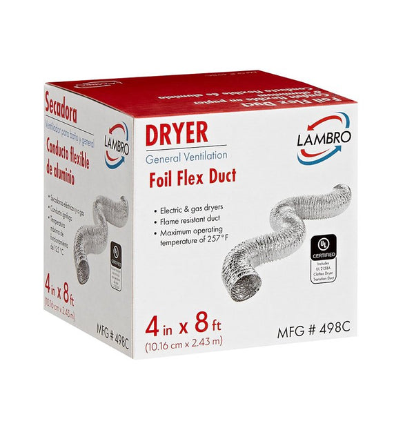Lambro 412 Lama Flex Tubing, 4" X 8