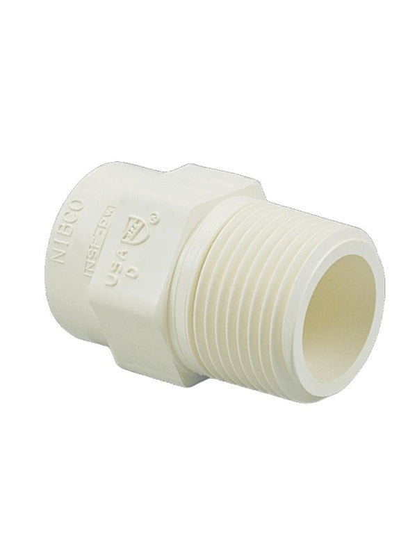 NIBCO GIDDS-290825 Nibco Cpvc Transition Fitting 1/2" - 290825 T00350L