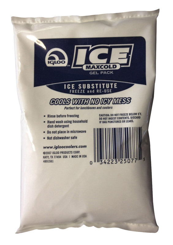 Igloo MaxCold Gel Ice Packs, Reusable Ice Packs for Coolers, Long Lasting Cold Freezer Pack for Lunch Boxes and Camping