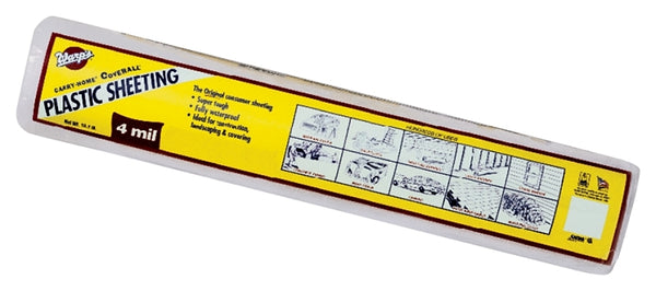 Warp Brothers 4CH350 Poly Film, Clear