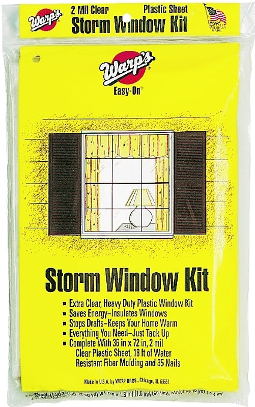 Warps EZ-36 36" X 72" Storm Window Kit