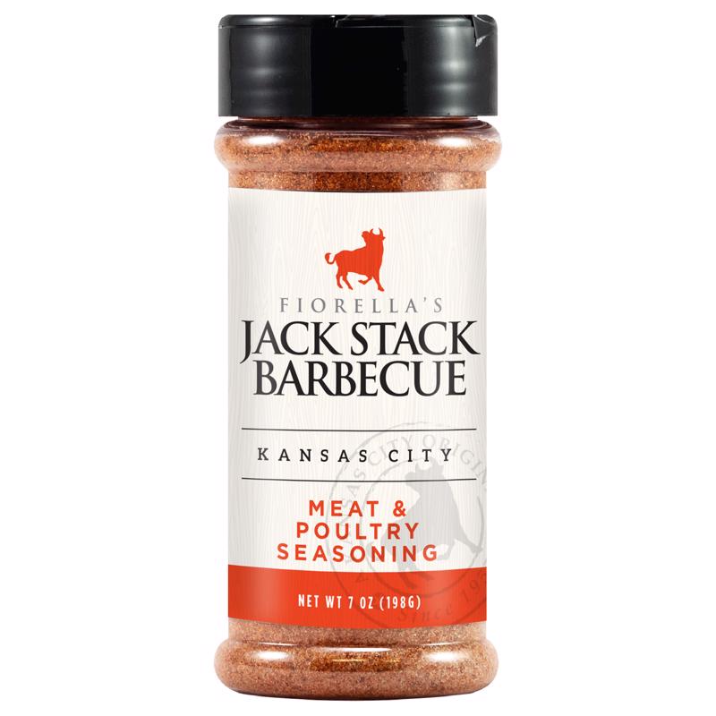 Jack Stack Barbeque Meat & Poultry Rub - 7oz - Pack of 5