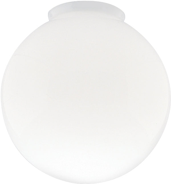 WESTINGHOUSE Lighting Corp 85570 6" GLS WHT Ball Globe, 6", White 8557000