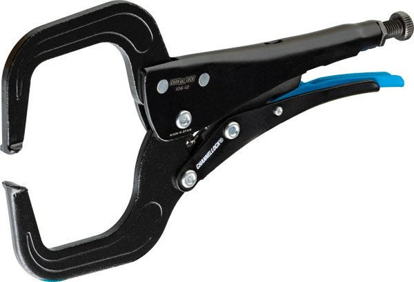 Channellock Locking Pliers 106-12 - C-Clamp, Epoxy Resin Coating, Forged Steel - 12 In