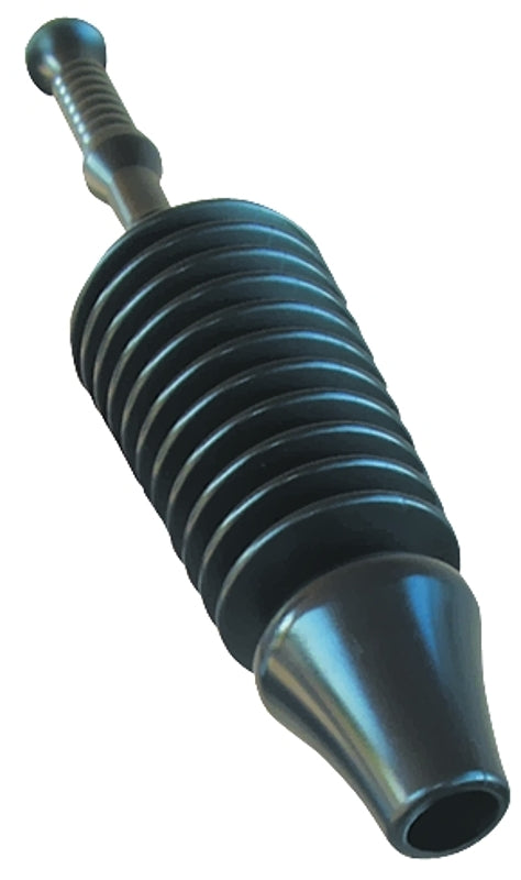 Master Plunger MP1600 1.6 Gallon Low Flush Toilet Plunger with Funnel Nose Design, Black