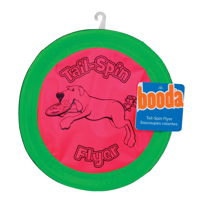 Booda 3 Pack of Tail-Spin Flyer Dog Toys, 10-Inch