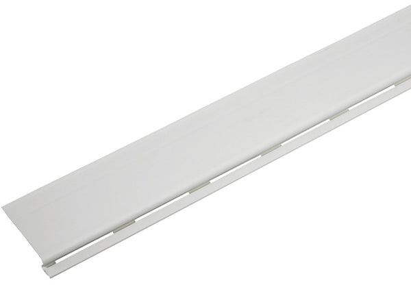 Amerimax 7 in. W x 48 in. L White Plastic Gutter Cover 85320 (12-Pack)