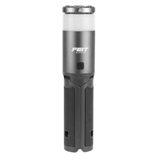 Feit Electric Portable LED Work Light with Tripod Stand, 1000 Lumens, Rechargeable Battery, USB Type-C Charging, Adjustable Spotlight Head, Collapsible to Handheld Lantern, WORK1000/TRIPOD/BAT