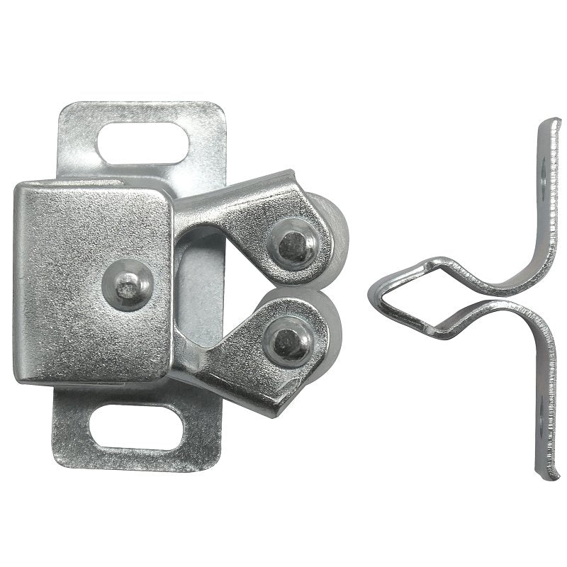 Laurey Double Roller Catch Finish: Steel 04301