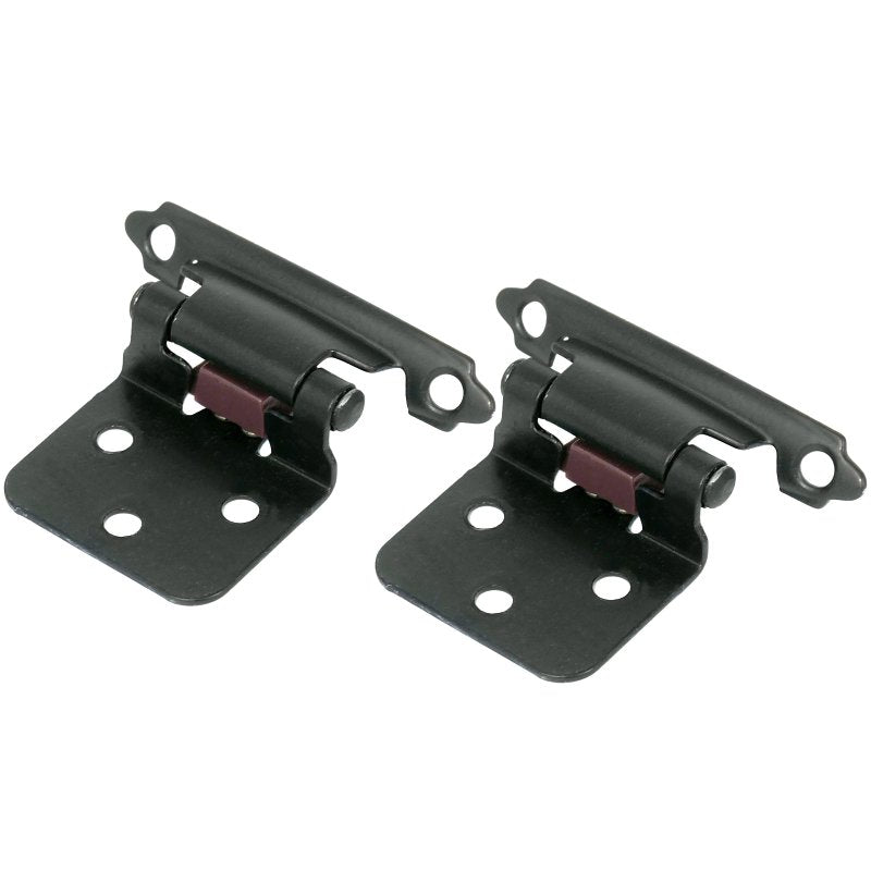 Laurey, 28720, No Inset Self-Closing Hinge - Matte Black