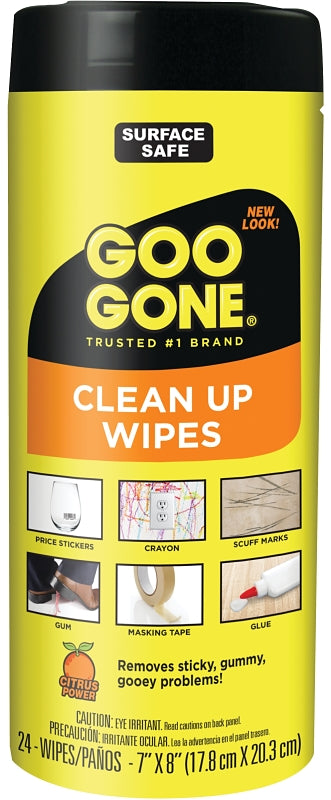 Goo Gone Clean Up Wipes, (2 Pack) 2000
