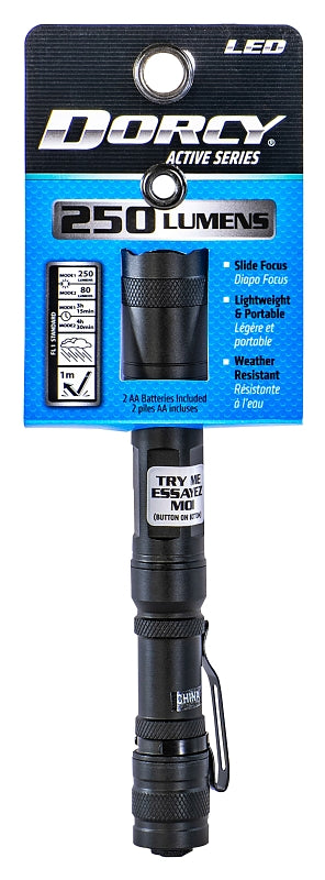 Dorcy AA - MetalClip, Aircraft Aluminum - Black-414117-Facility & Breakroom
