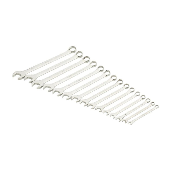 Hardware World 15PC MM 12PT Comb Wrench Set 81902G