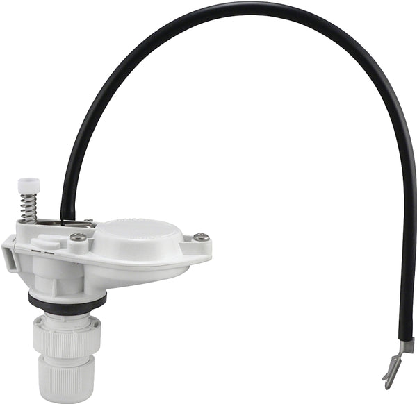 Plumb Pak, White Keeney K830-15 Toilet Fill Valve Mini Pilot Anti-Siphon, Pack of 1