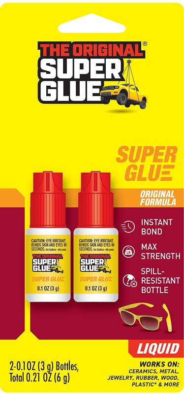 The Original Super Glue 11710237 Super Glue, Clear