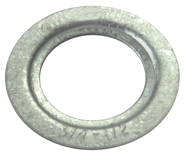 Halex, 1-1/4 in. x 3/4 in. Rigid Conduit Reducing Washer , 96842, 2 per pack,Silver