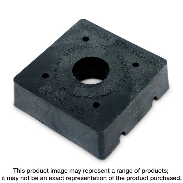 Simpson Strong-Tie CPS4-R - Composite Plastic Standoff for 4x4